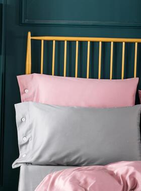 xF759HT5Syt60支棉枕套头一对装全棉单人头纯套48x74cm成枕人枕罩