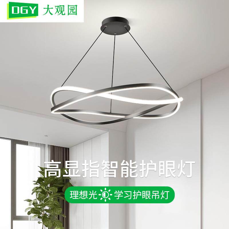 厅灯客简约现代意式轻奢客厅吊灯中山灯具餐室厅卧客无品牌/厅灯