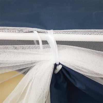 学生VLZ光蚊帐上下铺三门强遮数码印花开帐纱帘宿舍床涂层遮光帘