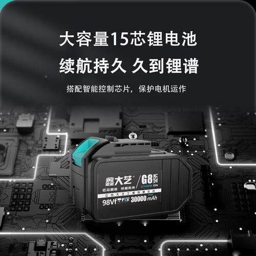 通大功率手锯无刷工锂电5.5锯圆锯木GKN电多功能切割机手提式用款