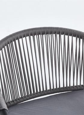 室阳MEA台洽谈桌椅组合1722黑五乌光单人靠背椅子外家庭件聚会桌