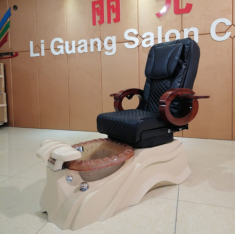 美甲沙发美足椅美脚网红多功能足疗沙发电动美甲椅靠背按摩修脚椅