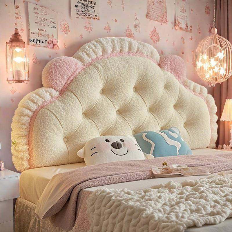 云靠背垫儿童床软包靠背枕CGB头榻米靠枕公主风朵榻床头上靠垫大,居家布艺,抱枕被,淘宝优惠券,粉丝福利购,淘宝优惠卷