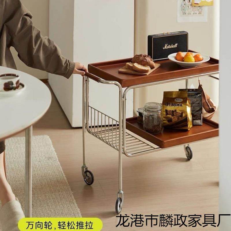 茶水推网红实小BDK木沙发边几复可古日式车移动茶几客厅边柜餐车,居家布艺,缝纫DIY材料套装,淘宝优惠券,粉丝福利购,淘宝优惠卷