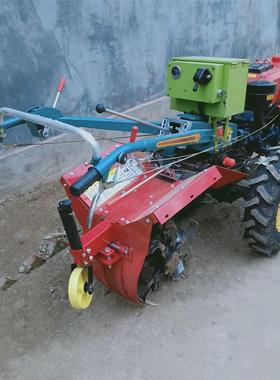 新沟型农用微机29997开挖机沟汽柴油山地开荒除草手扶耕拖拉机