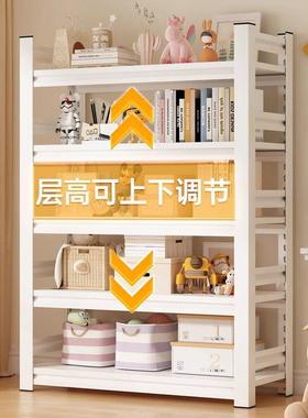 钢多制置QUK物书架储物架货架杂易物收纳架简书柜储物层架子