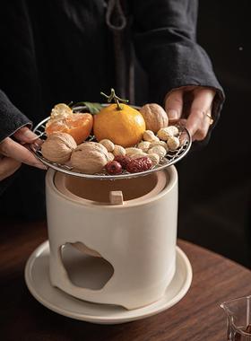 茶炉套装围煮茶苏打釉明煮茶45053壶瓷家炉用泡茶碳炉耐高温火陶