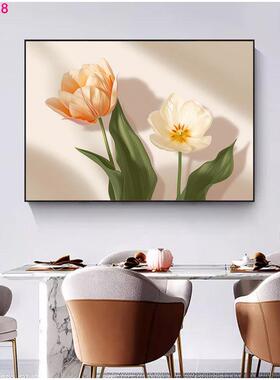 电电表箱饰画装花卉款弱TJD电箱配电箱遮挡挂画箱闸壁画电源总开