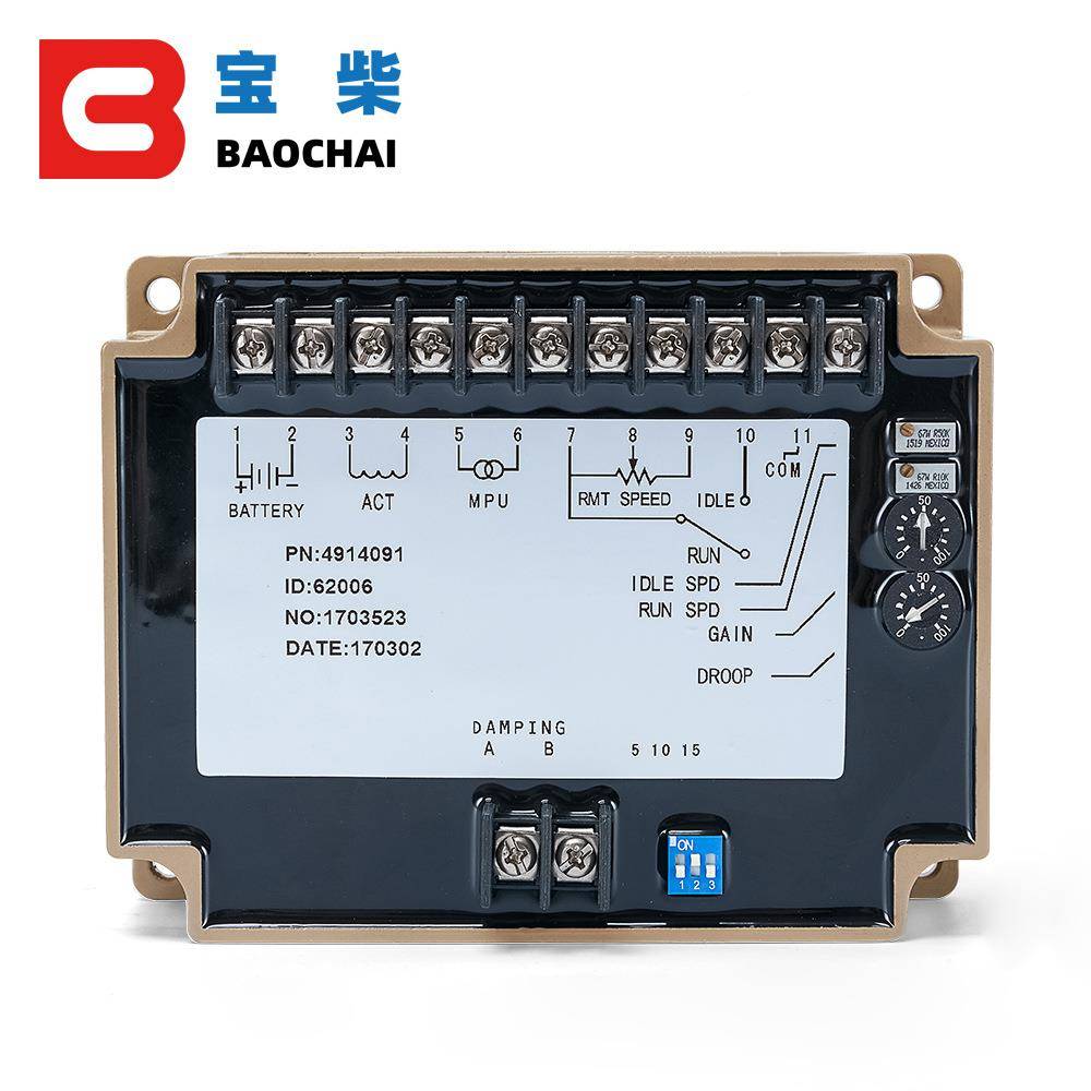 914091缓柴油发AR016电机组调4板启动速速度控制器