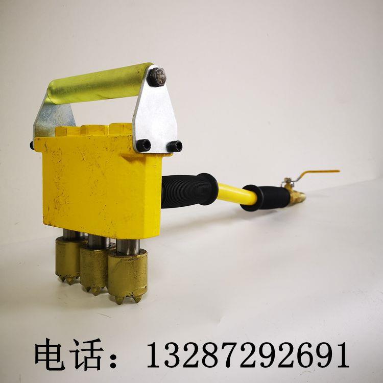 3301气动手式凿毛机凝土单机混头双头三头拉毛持混凝土凿毛机