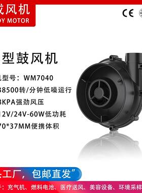 严选W1M70420-WM70402采V/4V直流抽气和充气机样用离心鼓风机