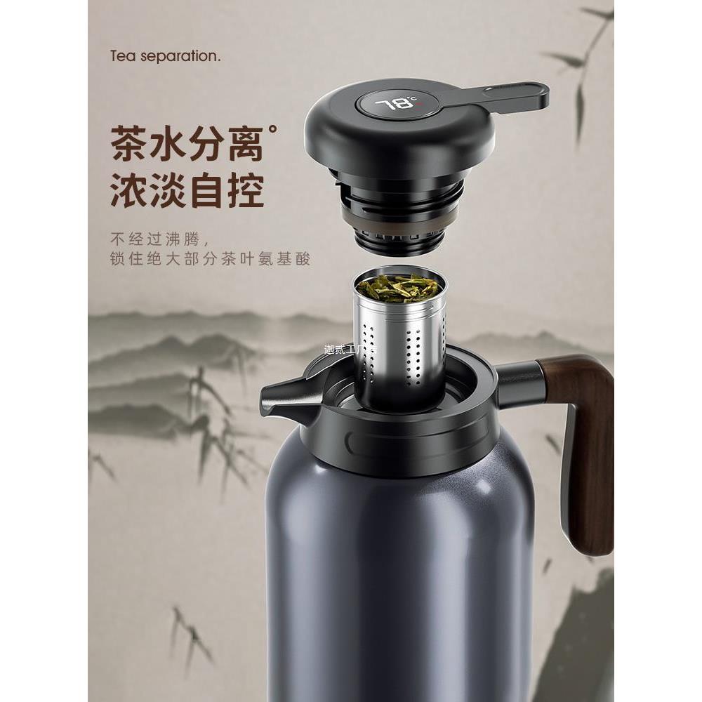 内陶瓷胆焖茶壶保温壶家用72壶小时长效闷泡SZP白茶水容量2L热水
