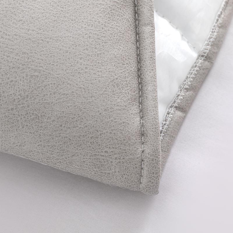 全头技罩科布包床加05698厚床头套软包轻奢简约床头盖布皮木保陵