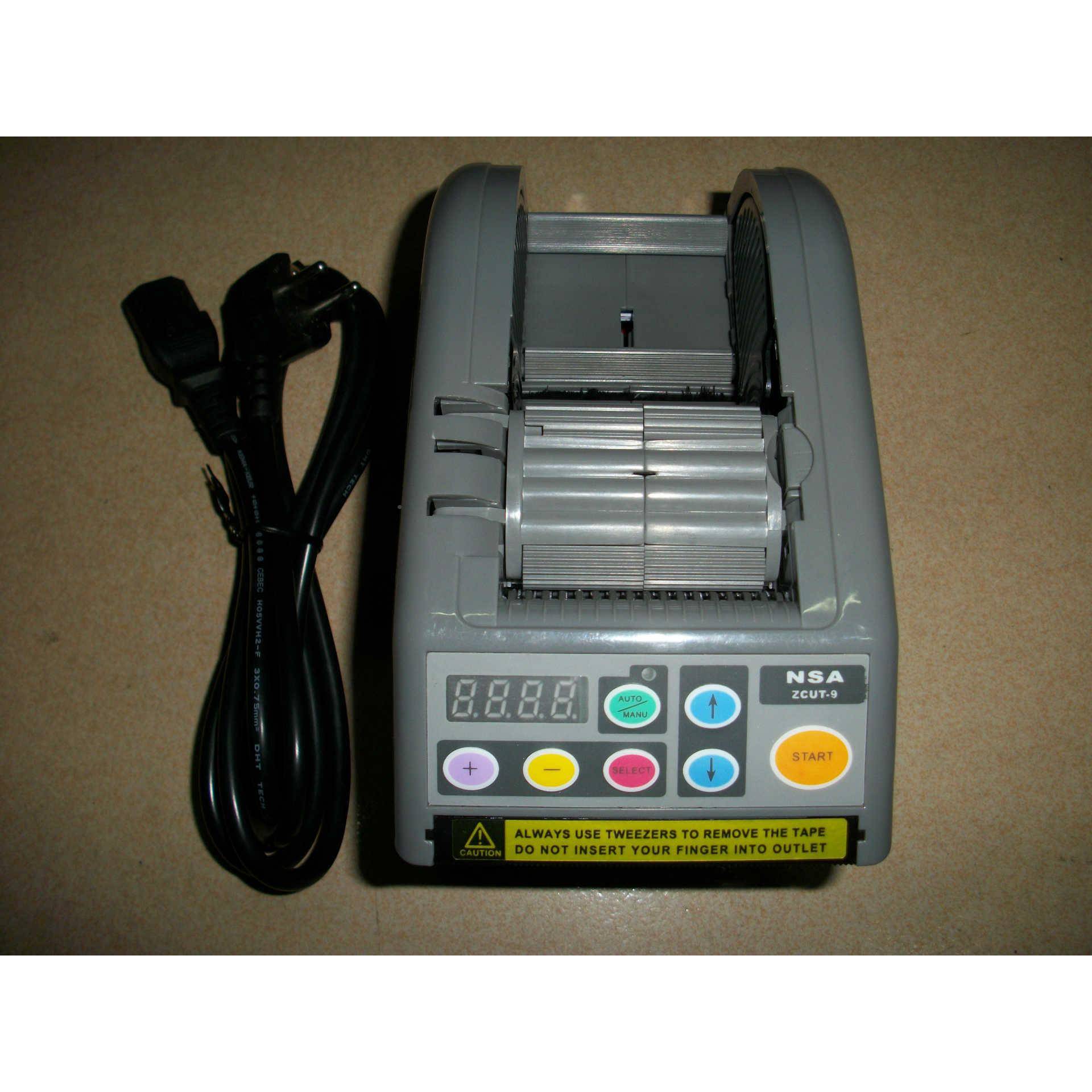 NSAZ6CUT-胶纸机~60mm封箱胶纸机同进9切可两卷ONB胶带切割机