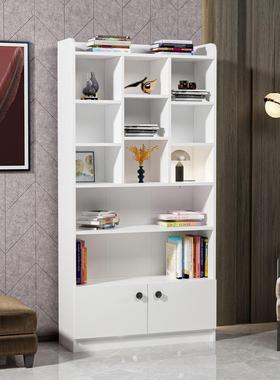 现代儿童小孩房书柜厚8多厘ENF实加木层板HSW书架储物柜靠1墙柜
