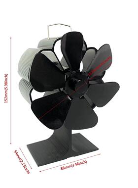 3LT38货源热动力壁炉LIP风a扇Sto叶veFn自启动耐高温6厂家直销