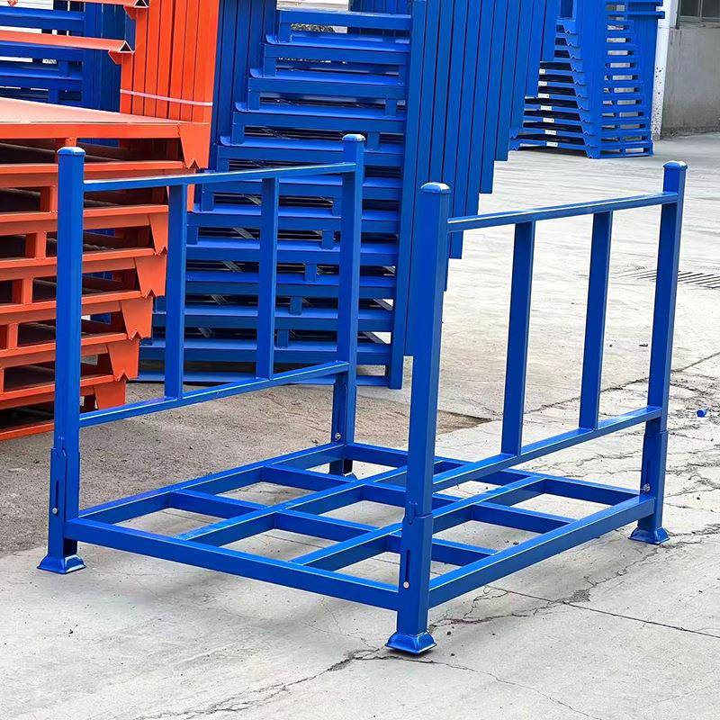 叠角钢架仓储用堆铁垛架轮胎仓库巧折固货架重型架MVY可折叠巧固