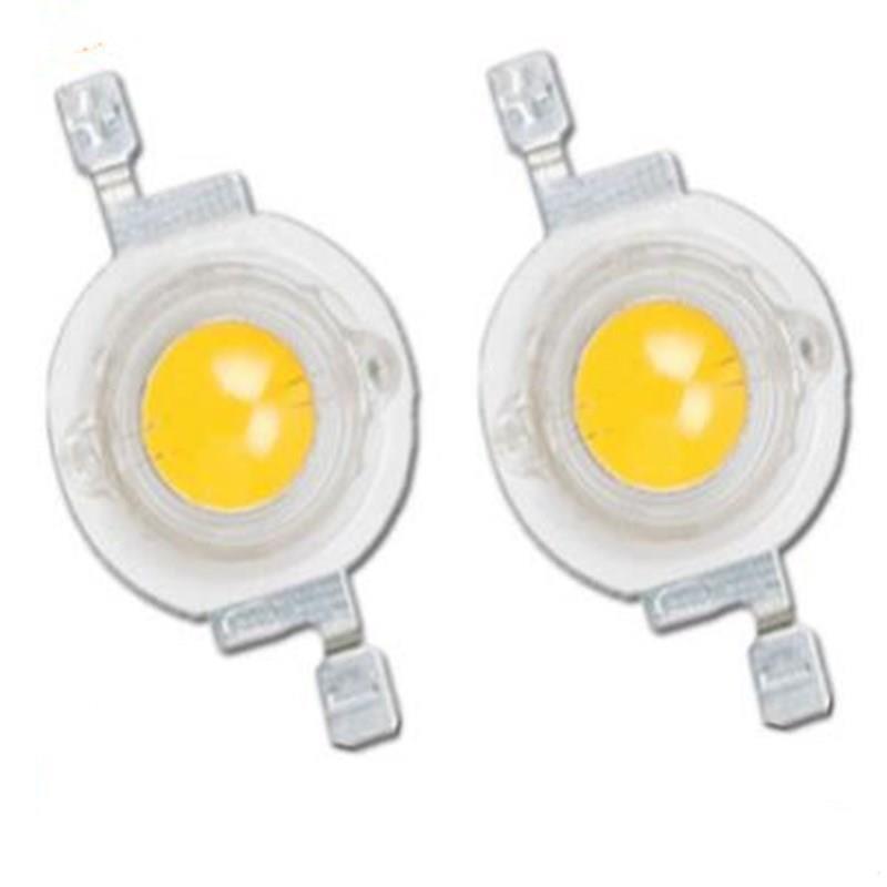 厂家高亮70mAl仿流明灯珠大1w3w功率ed灯珠130lm/W86200大0功率le