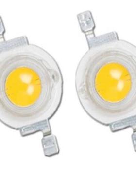 厂家高亮70mAl仿流明灯珠大1w3w功率ed灯珠130lm/W86200大0功率le