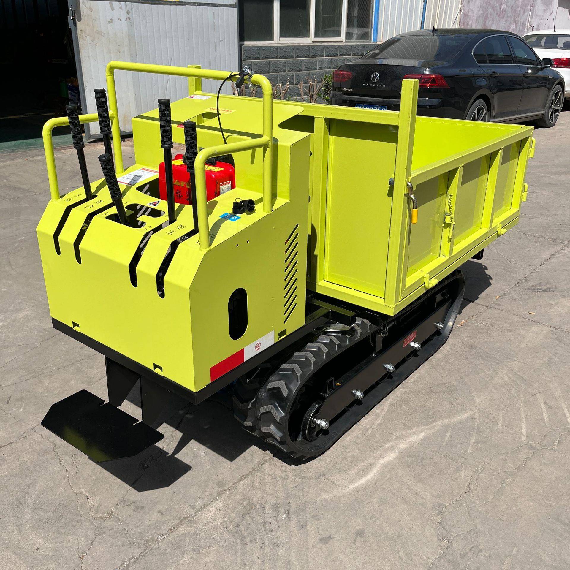 履运带输车农全形爬山虎工程运料自卸车用ZFT1吨5t小型履带运输地