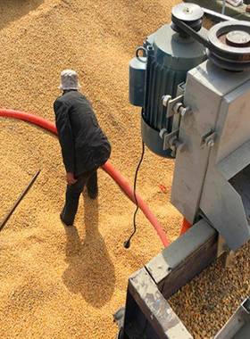 用家小型软管粮吸机车载式玉米AL-65410小麦提升送机螺旋蛟输龙输