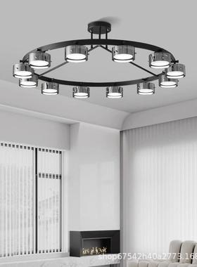 意极简客间厅20852吸顶灯轻卧奢创意现代简约设计式师高端全铜室