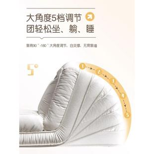 科技布人懒沙米发可躺AGI可睡卧单室人沙发椅榻榻网红