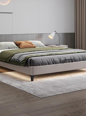 全实榻榻米无木床头床钢木音排骨架代床架现简约小DBN户型齐静边