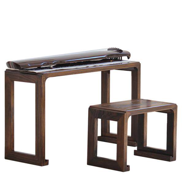 古国琴桌凳实木共型qj01振琴桌榆木古琴桌新风中国古琴专用桌凳中