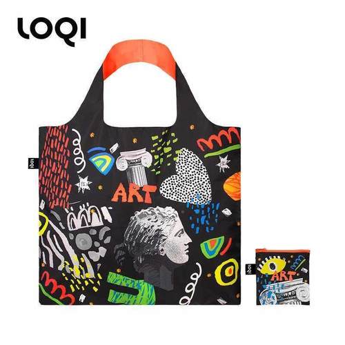 德国OQI时尚环保袋FAL204新款艺术系列反光L包大容旅2行可折量叠