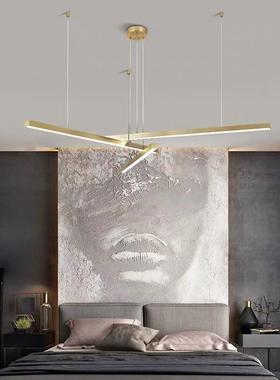 设计个师极简创意简组合客厅BMY灯现代约性餐灯线条感艺术卧厅室