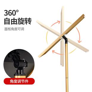 k无边立广告地牌展示牌LJ-DM式落式t板支架海报架铝合金支撑展示