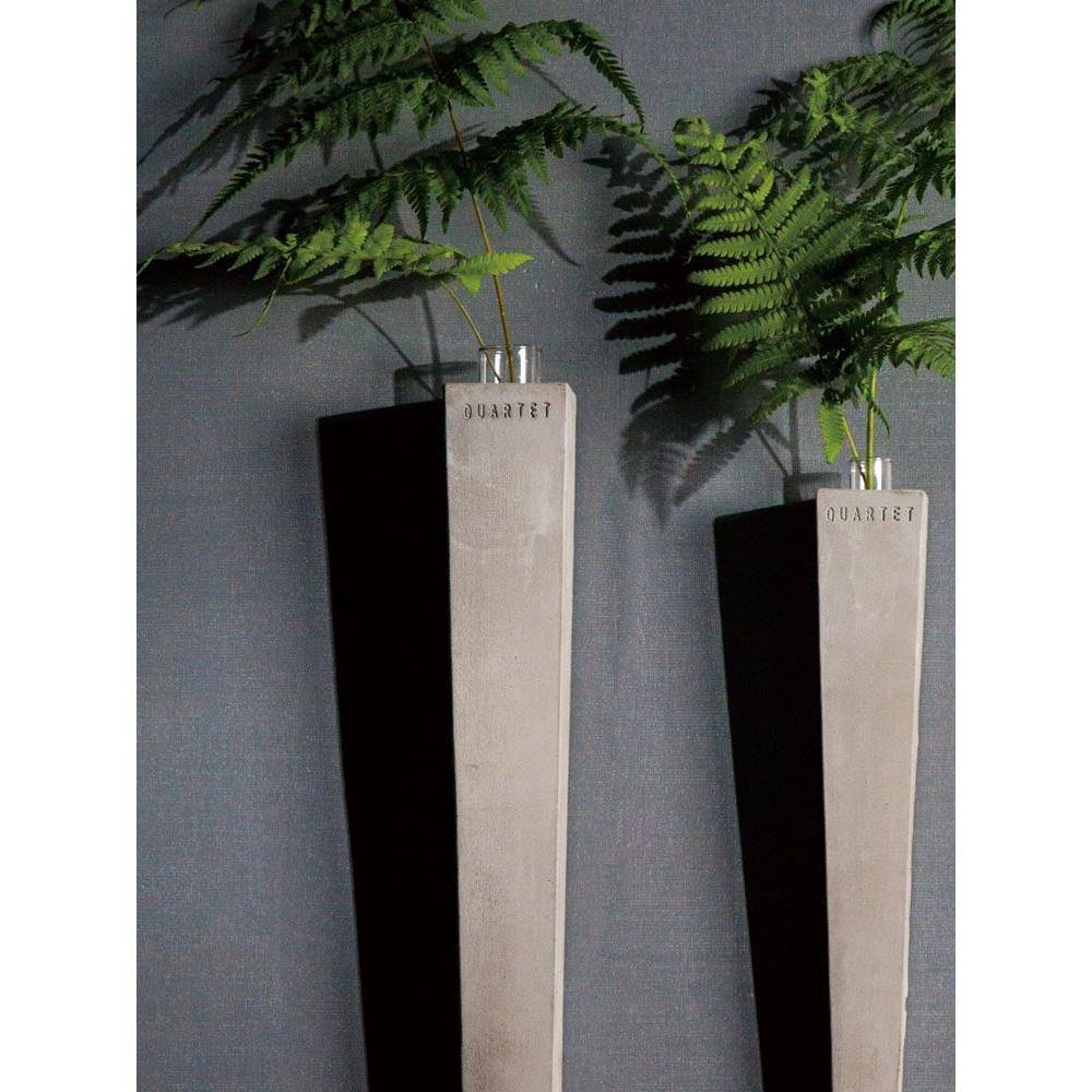 堪地那亚风格斯挂日式水混凝土墙插花UHA花瓶水培客厅挂墙维装饰