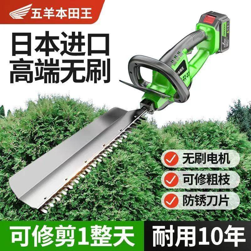 德国粗口进口动修剪机充电式园进林绿化树枝锂QXF电电池茶树修剪