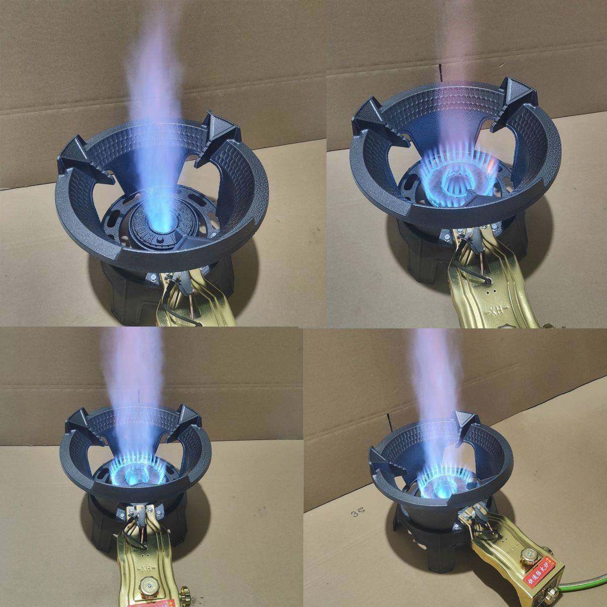 猛火灶商用武文气炒炉节能饭头店液化气中高压猛火NDE炉加厚台式