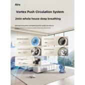 T2空气循环扇家用r轻音桌宿舍摇头落地扇电风扇i 面台式 气熙