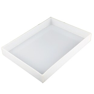 定制pp盒子抽屉水箱防渗漏托盘塑料防水耐酸碱实T验室订做尺寸托