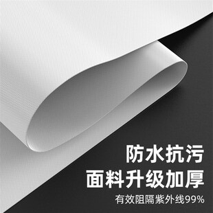 免打孔安装 速发化妆室窗帘卷拉式 办公室厨房简易卷帘窗户台遮挡光