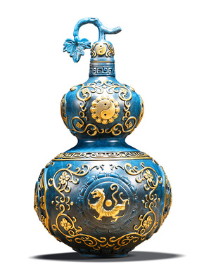 速发八卦铜葫芦摆件招财客关玄厅办口室开公葫芦装饰铜工艺品乔迁