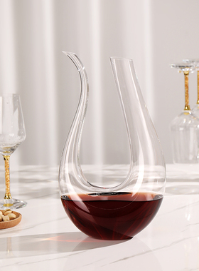 速发欧式水晶红酒醒酒器套装家用U酒玻璃葡萄酒扎器意快速分型创