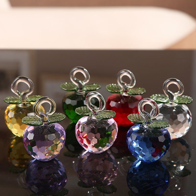 速发水晶树创意家居饰品圣诞节平居夜礼家物安客厅装饰摆设