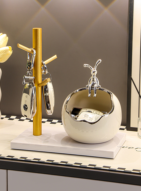 速发入居玄关装饰摆件家迁客厅电视柜餐边柜高档软装饰品乔户旺宅