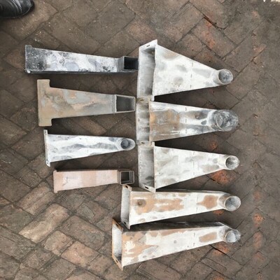 速发铸铁87型侧排雨水斗侧入式落水斗儿墙雨水口方圆口同层侧地D1