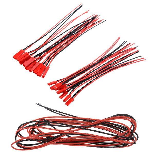 速发2x  1  Gauge AWGrSil Rubbe8 Wire Cable Red Bla
