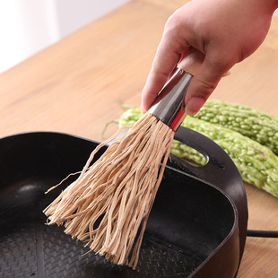 速发锅刷实木长洗竹根锅具刷碗洗刷厨房用具清洗不沾油柄清神器刷