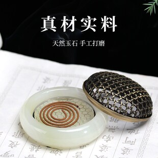 速发南越堂香玉石香炉盘香炉蜂窝炉代替防火棉家用室仿内古香薰炉