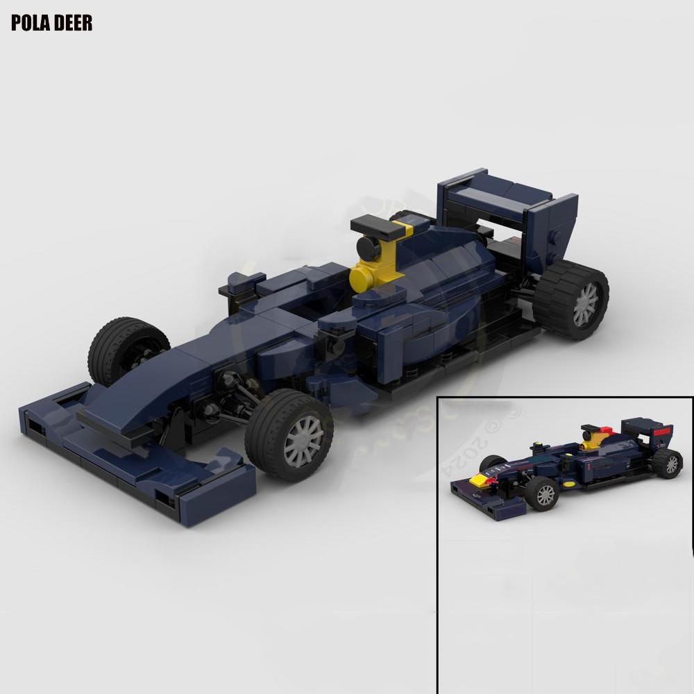 国产定制方程式F1F2024积木