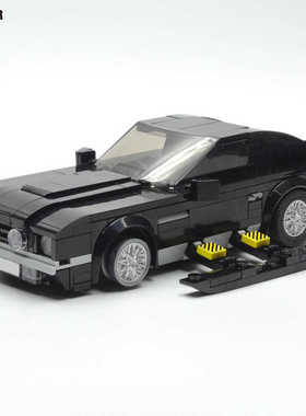 宝乐鹿-国产积木V8Vantage小颗粒创意拼装益智模型玩具节日礼物