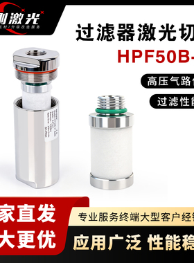 RAYCEE睿斯高压比例阀保护过滤器激光切割HPF50B-21滤芯E50B 10AA
