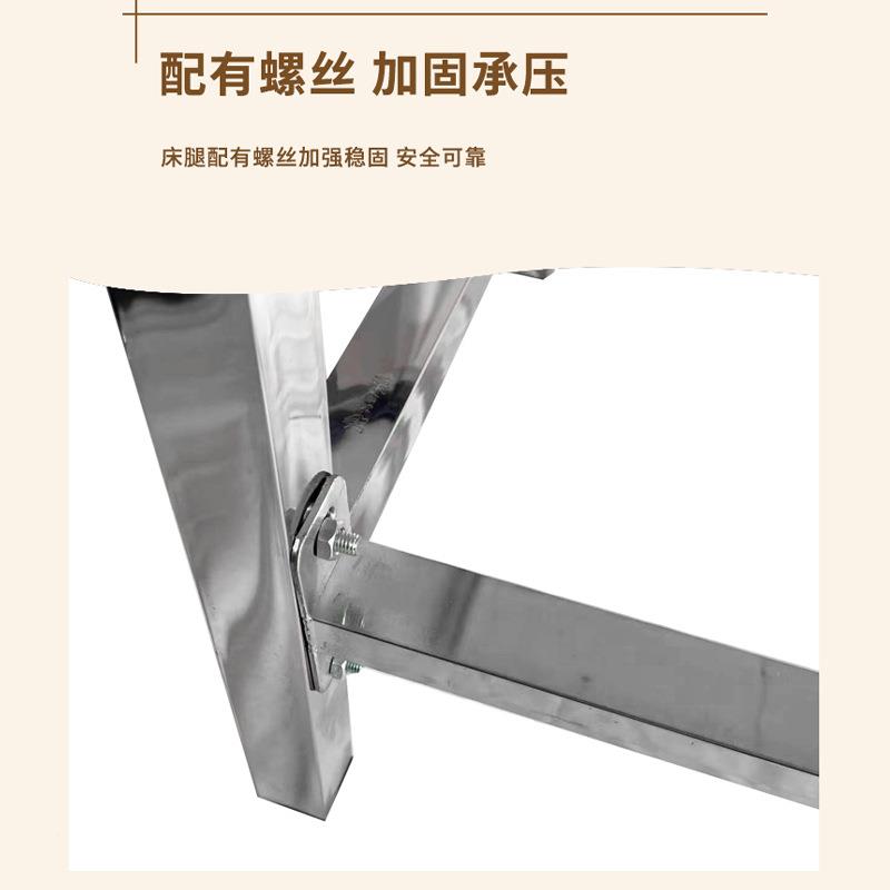 家用门诊床不锈物架理门疗床门诊床按摩钢推拿床多功能置加固诊床